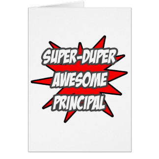 Super Duper Geweldige Principal
