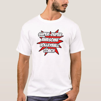Super Duper Geweldige volleybalcoach T-shirt
