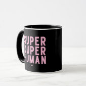 Super Duper Menselijke Mok (Voorkant links)