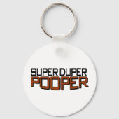 Super Duper Pooper Sleutelhanger (Voorkant)