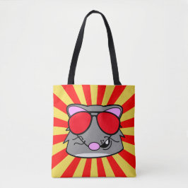 Super duper Rad Rat Tote Bag