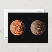 Super-Earth 55 Cancri E Briefkaart (Voorkant / Achterkant)