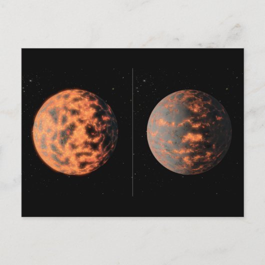 Super-Earth 55 Cancri E Briefkaart (Voorkant)