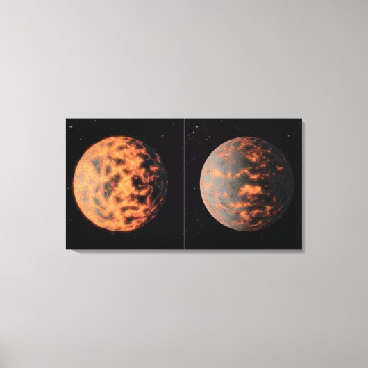 Super-Earth 55 Cancri E Canvas Afdruk (Voorkant)