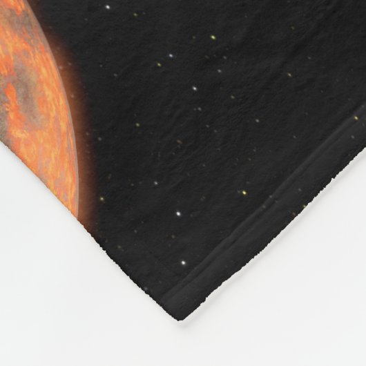 Super-Earth 55 Cancri E Fleece Deken (Hoek)