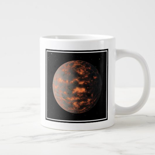 Super-Earth 55 Cancri E Grote Koffiekop (Rechts)