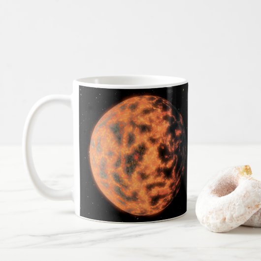 Super-Earth 55 Cancri E Koffiemok (Met donut)