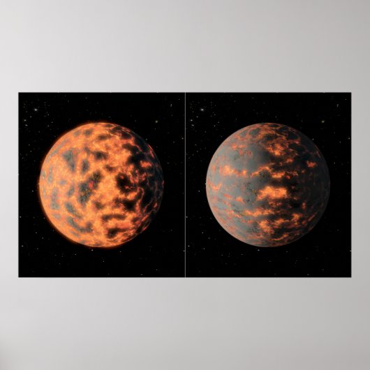 Super-Earth 55 Cancri E Poster (Voorkant)