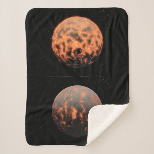 Super-Earth 55 Cancri E Sherpa Deken (Voorkant)