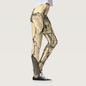 Super eco stijl stretch dames leggings (Rechts)