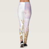 Super eco stijl stretch dames leggings (Achterkant)