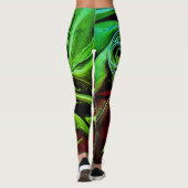 Super eco stijl stretch dames leggings (Achterkant)