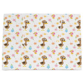 Super eenvoudig | 5 kleine eenden meisje Baby show Groot Cadeauzakje (Voorkant)