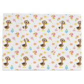 Super eenvoudig | 5 kleine eenden meisje Baby show Groot Cadeauzakje (Achterkant)