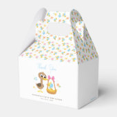 Super eenvoudig | 5 Little Ducks Boy Baby shower Bedankdoosjes (Voorkant Zijde)