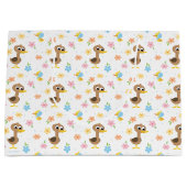 Super eenvoudig | 5 Little Ducks Boy Baby shower Groot Cadeauzakje (Voorkant)