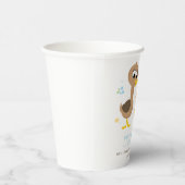Super eenvoudig | 5 Little Ducks Boy Baby shower Papieren Bekers (Rechts)
