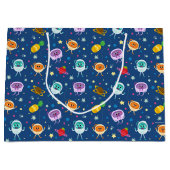 Super eenvoudig | Bumble Nums Space Verjaardag Groot Cadeauzakje (Voorkant)