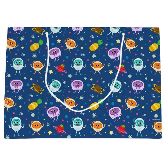 Super eenvoudig | Bumble Nums Space Verjaardag Groot Cadeauzakje (Voorkant)