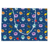 Super eenvoudig | Bumble Nums Space Verjaardag Groot Cadeauzakje (Achterkant)