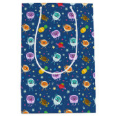 Super eenvoudig | Bumble Nums Space Verjaardag Medium Cadeauzakje (Voorkant)