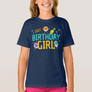 Super eenvoudig Bumble Nums Space Verjaardagsmei T-shirt