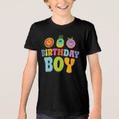 Super eenvoudig | Bumble Nums Summer Birthday Boy Tri-Blend Shirt (Voorkant)