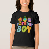 Super eenvoudig | Bumble Nums Summer Birthday Boy Tri-Blend Shirt (Voorkant)