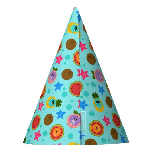 Super eenvoudig | Bumble Nums Summer Birthday Feesthoedjes (Achterkant)