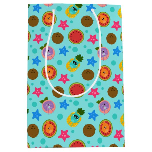 Super eenvoudig | Bumble Nums Summer Birthday Medium Cadeauzakje (Voorkant)