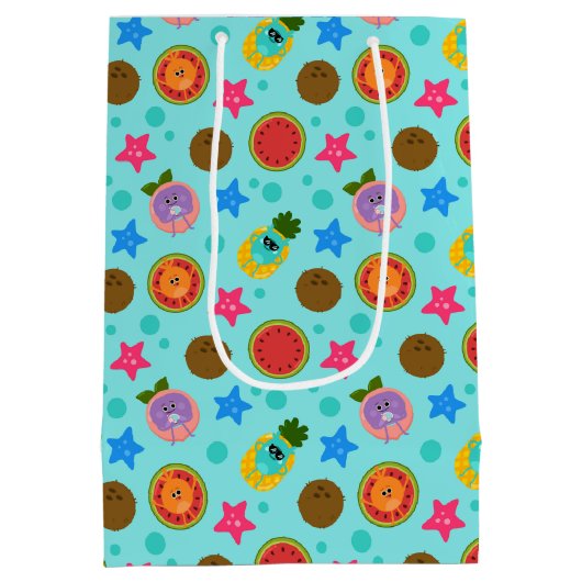 Super eenvoudig | Bumble Nums Summer Birthday Medium Cadeauzakje (Achterkant)