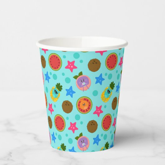 Super eenvoudig | Bumble Nums Summer Birthday Papieren Bekers (Links)