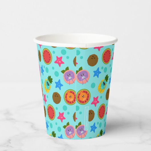 Super eenvoudig | Bumble Nums Summer Birthday Papieren Bekers (Rechts)