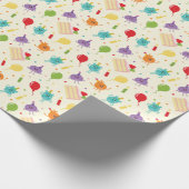 Super eenvoudig | Bumble Nums Verjaardagstaart Pat Cadeaupapier (Hoek)