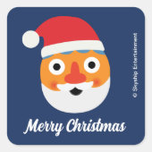 Super eenvoudig | Holiday Noodle Vierkante Sticker (Voorkant)