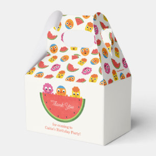 Super eenvoudig Noodle & Pals Watermelon Party Bedankdoosjes