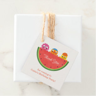 Super eenvoudig Noodle & Pals Watermelon Party Bedankjes Labels