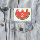 Super eenvoudig | Noodle & Pals Watermelon Party Button (Insitu)