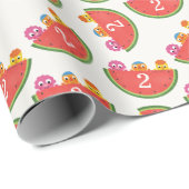 Super eenvoudig | Noodle & Pals Watermelon Party Cadeaupapier (Rol Hoek)