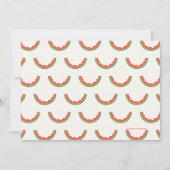 Super eenvoudig | Noodle & Pals Watermelon Party Kaart (Achterkant)