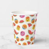 Super eenvoudig | Noodle & Pals Watermelon Party Papieren Bekers (Voorkant)