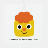 Super eenvoudige liedjes | Aangepaste Cheesy eerst Metalen Ornament (Voorkant)