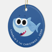 Super eenvoudige liedjes | Aangepaste Finny eerste Keramisch Ornament (Links)