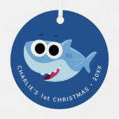 Super eenvoudige liedjes | Aangepaste Finny eerste Metalen Ornament (Voorkant)