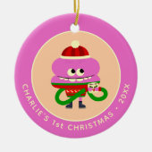 Super eenvoudige liedjes Jimmy Rhymington Holiday Keramisch Ornament (Voorkant)