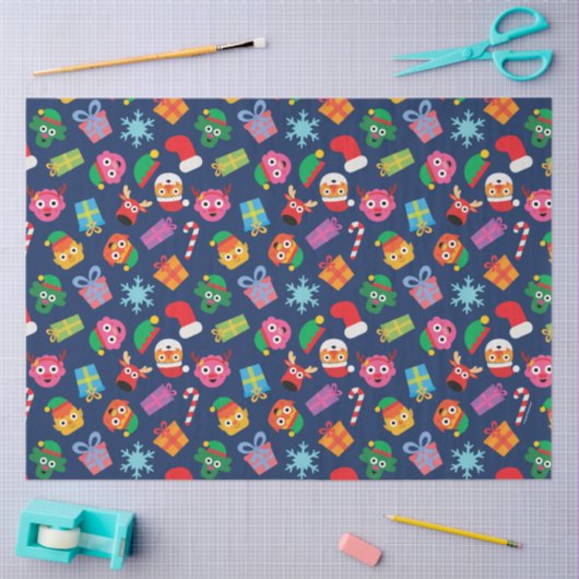 Super eenvoudige noedel en vrienden vakantie tissuepapier (Craft)