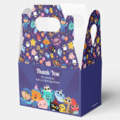 Super eenvoudige personages feestelijke verjaardag bedankdoosjes (Geopend)