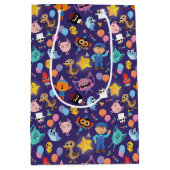 Super eenvoudige tekens Verjaardagspatroon Medium Cadeauzakje (Voorkant)