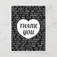 Super Eerlijke Zwarte en Witte Bedankt