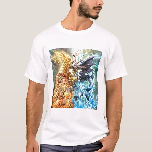 Super Element Dragon T-shirt (Voorkant)